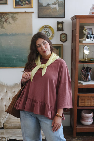 Maya Wool Triangle Scarf 43"