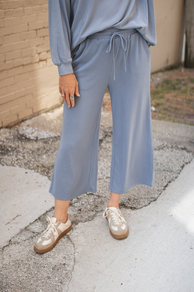Lillian Ribbed Knit Pants Set