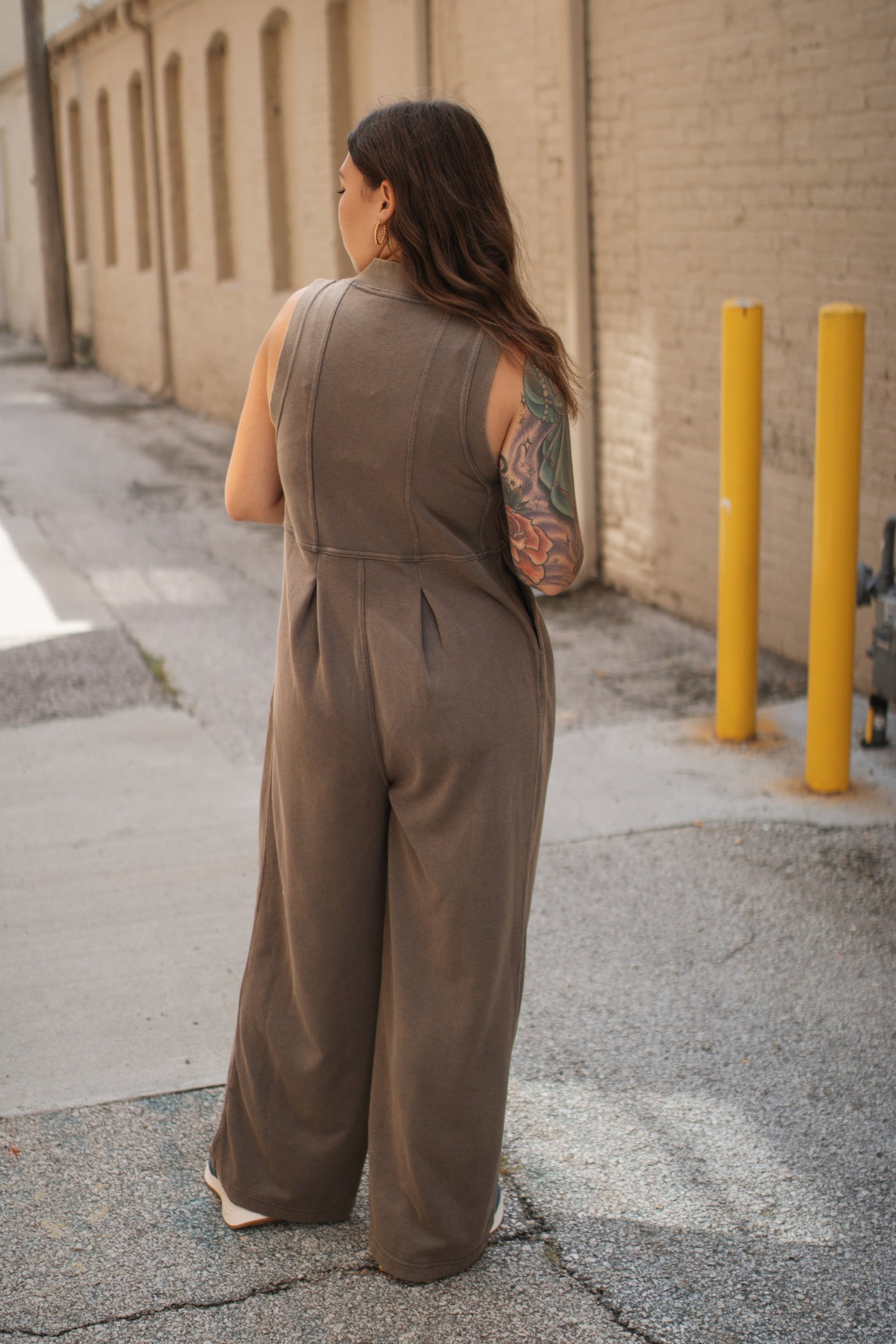 Haley Mineral Washed Jumpsuit