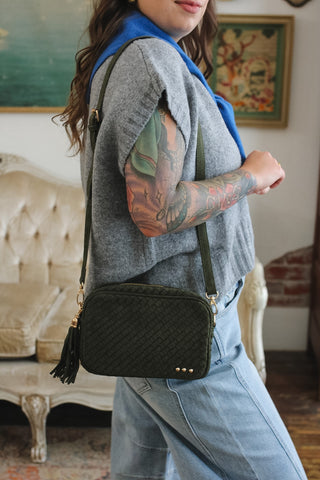 Willow Woven Crossbody Bag