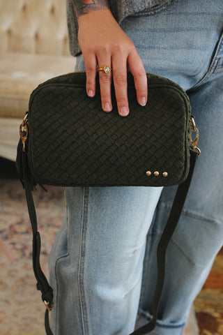 Willow Woven Crossbody Bag