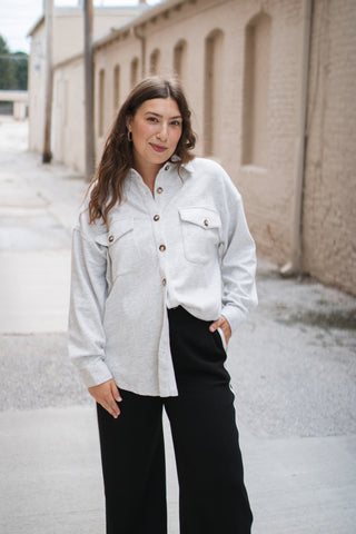 Rae Button Down Shacket