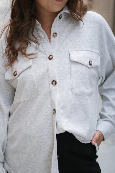Rae Button Down Shacket