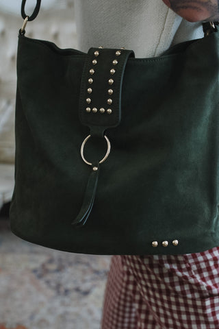 Rosemary Suede Bucket Bag