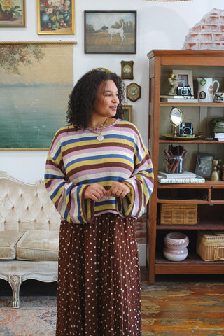 Vivi Retro Stripe Sweater