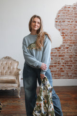Georgia Gone Fishing Sweater