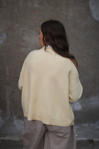 Nellie Rolled Hem Sweater