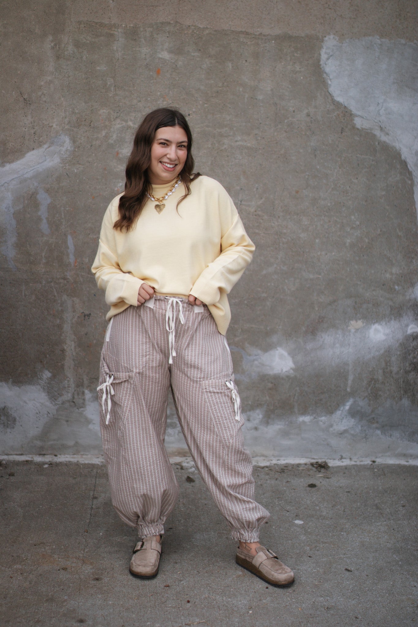 Nellie Rolled Hem Sweater