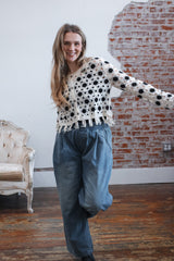 Goldie Crochet Fringe Cardigan