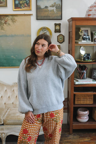 Marlow Relaxed Knit Pullover Sweater