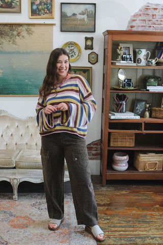 Vivi Retro Stripe Sweater