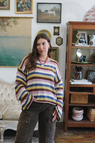 Vivi Retro Stripe Sweater