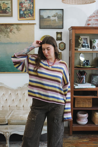 Vivi Retro Stripe Sweater