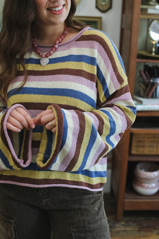 Vivi Retro Stripe Sweater