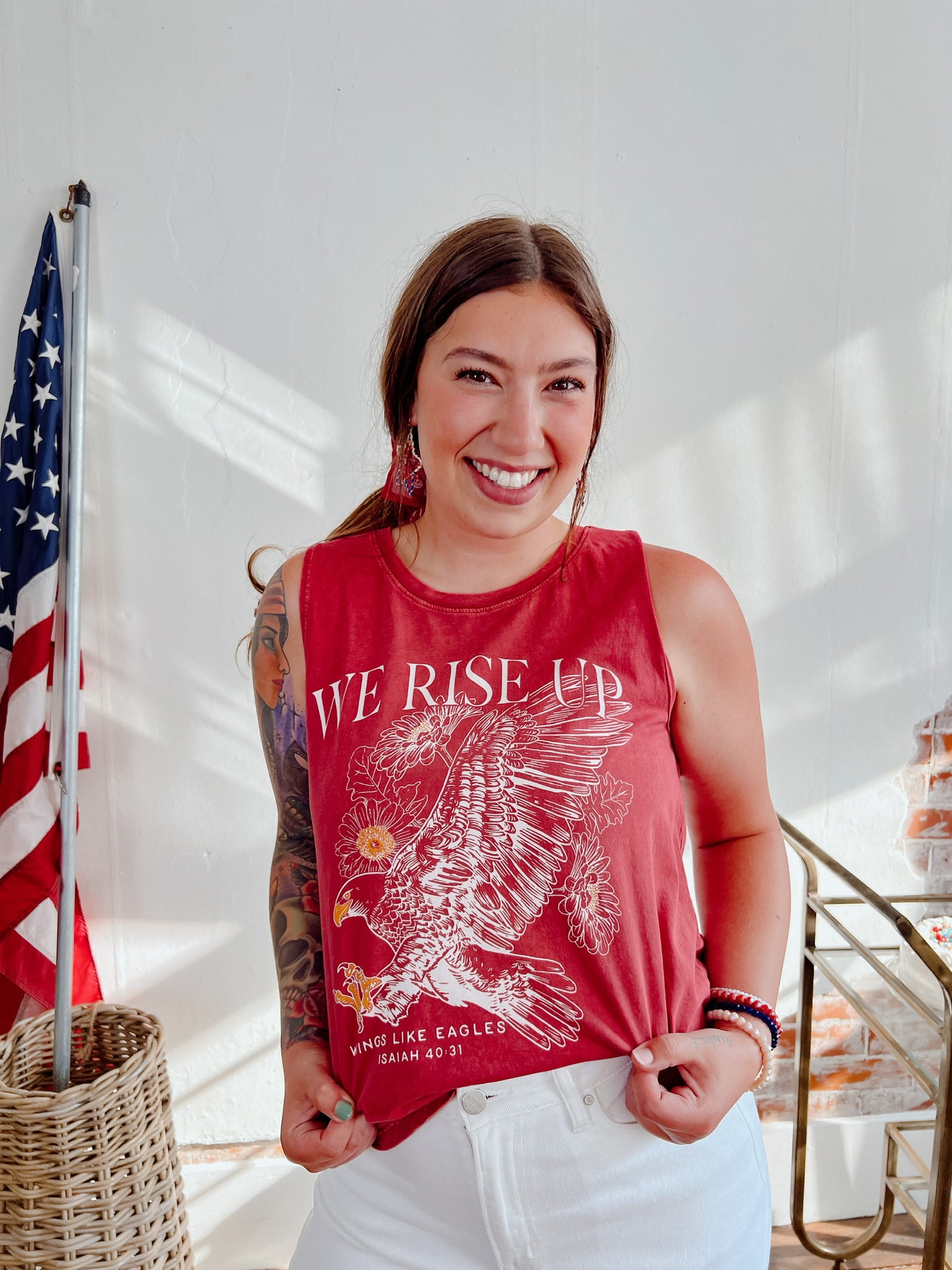 We Rise Up Graphic Tank