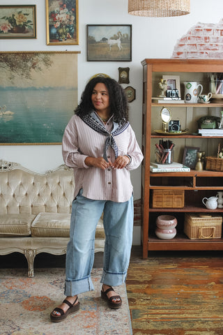 Noah Striped Button Down