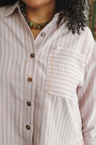 Noah Striped Button Down
