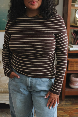 Kit Off The Shoulder Sweater Top
