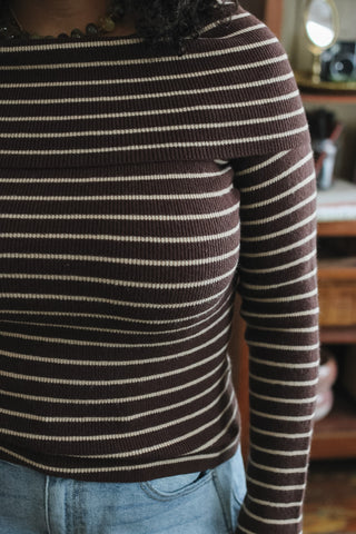 Kit Off The Shoulder Sweater Top