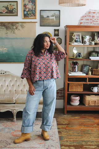 Raegan Patterned Pullover