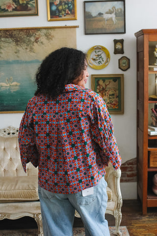 Raegan Patterned Pullover