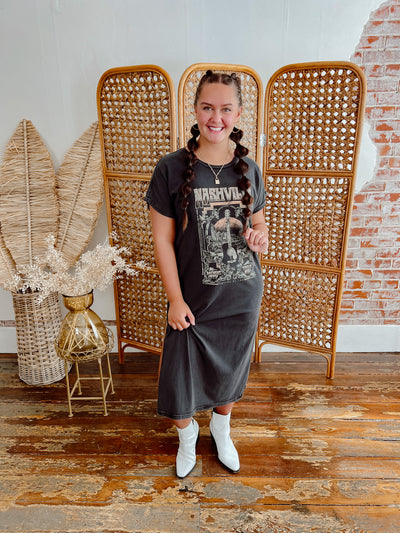Nashville Slit Tee Dress