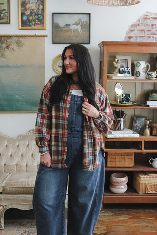 Sawyer Vintage Washed Oversized Flannel