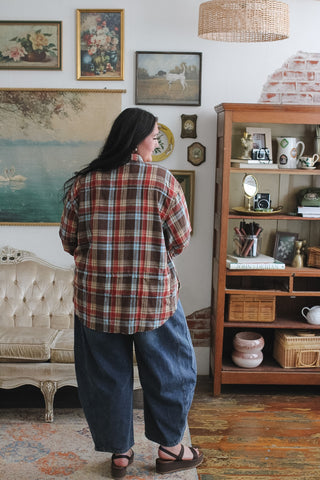 Sawyer Vintage Washed Oversized Flannel