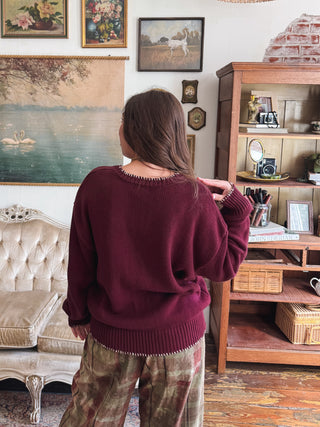 Harper Floral Embroidered Cardigan