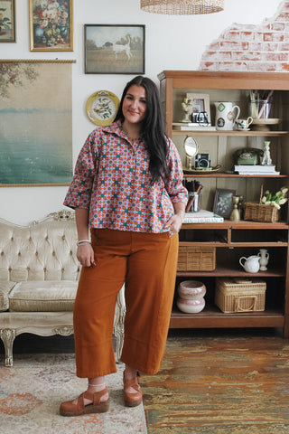 Raegan Patterned Pullover