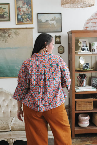 Raegan Patterned Pullover