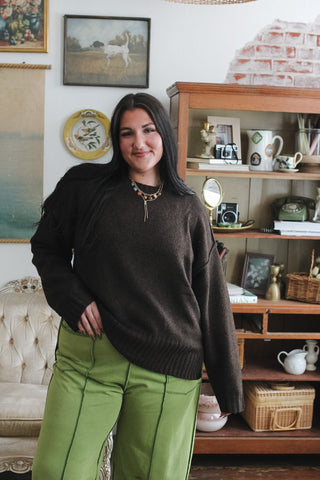 Blake Knit Long Sleeve Oversized Sweater