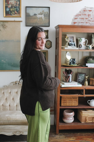Blake Knit Long Sleeve Oversized Sweater