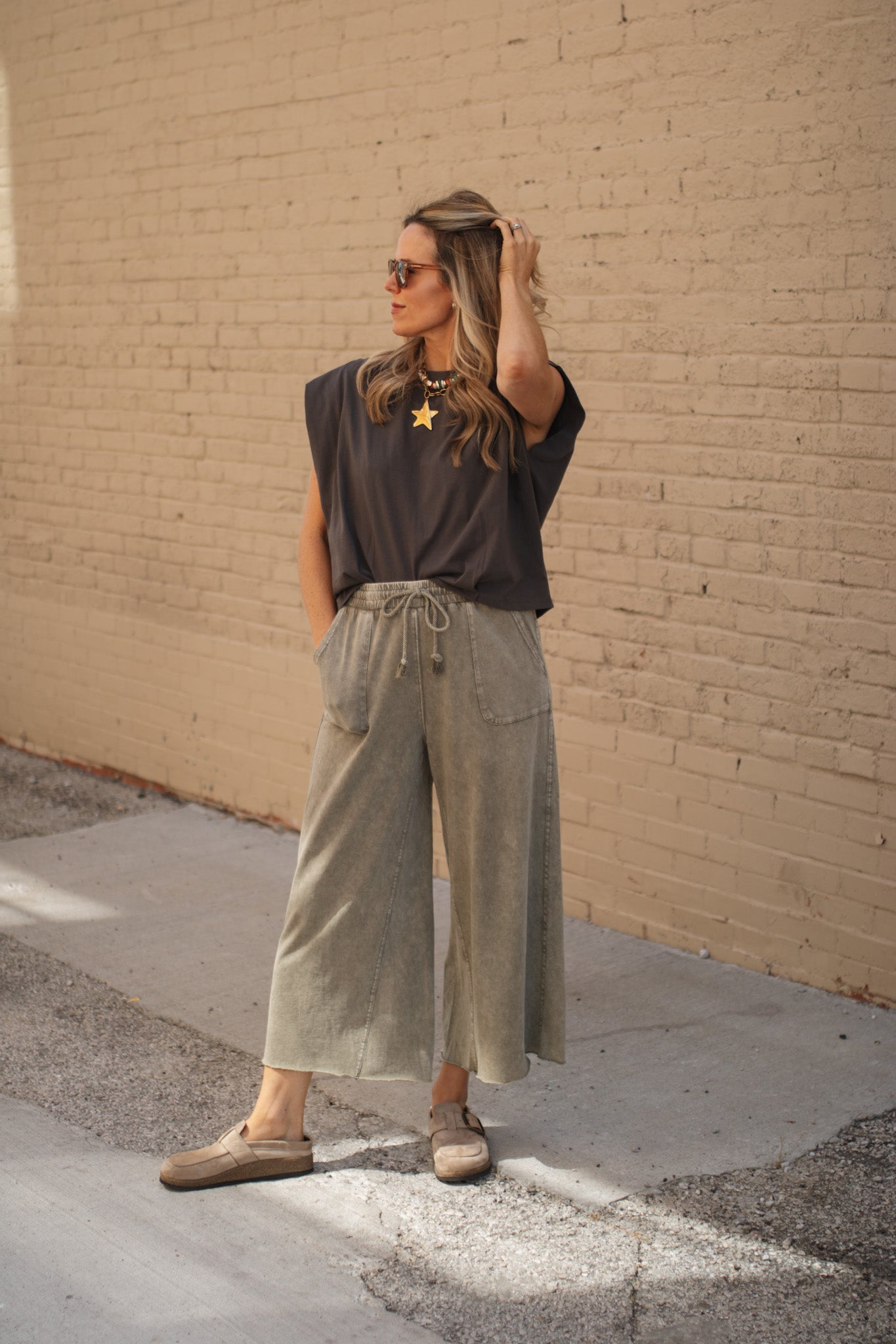 Desiree Wide Leg Knit Pants