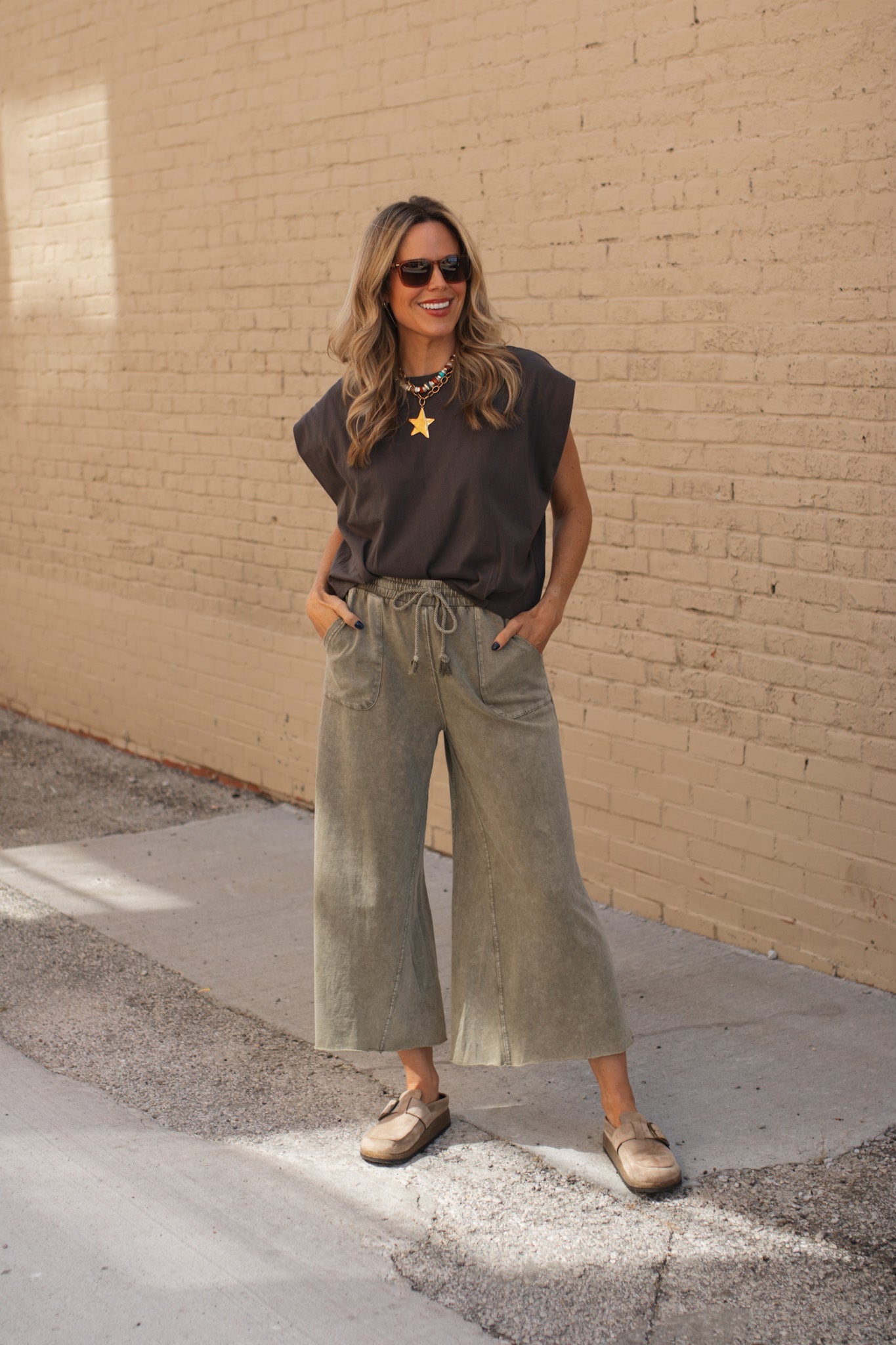Desiree Wide Leg Knit Pants