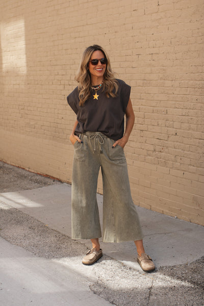 Desiree Wide Leg Knit Pants