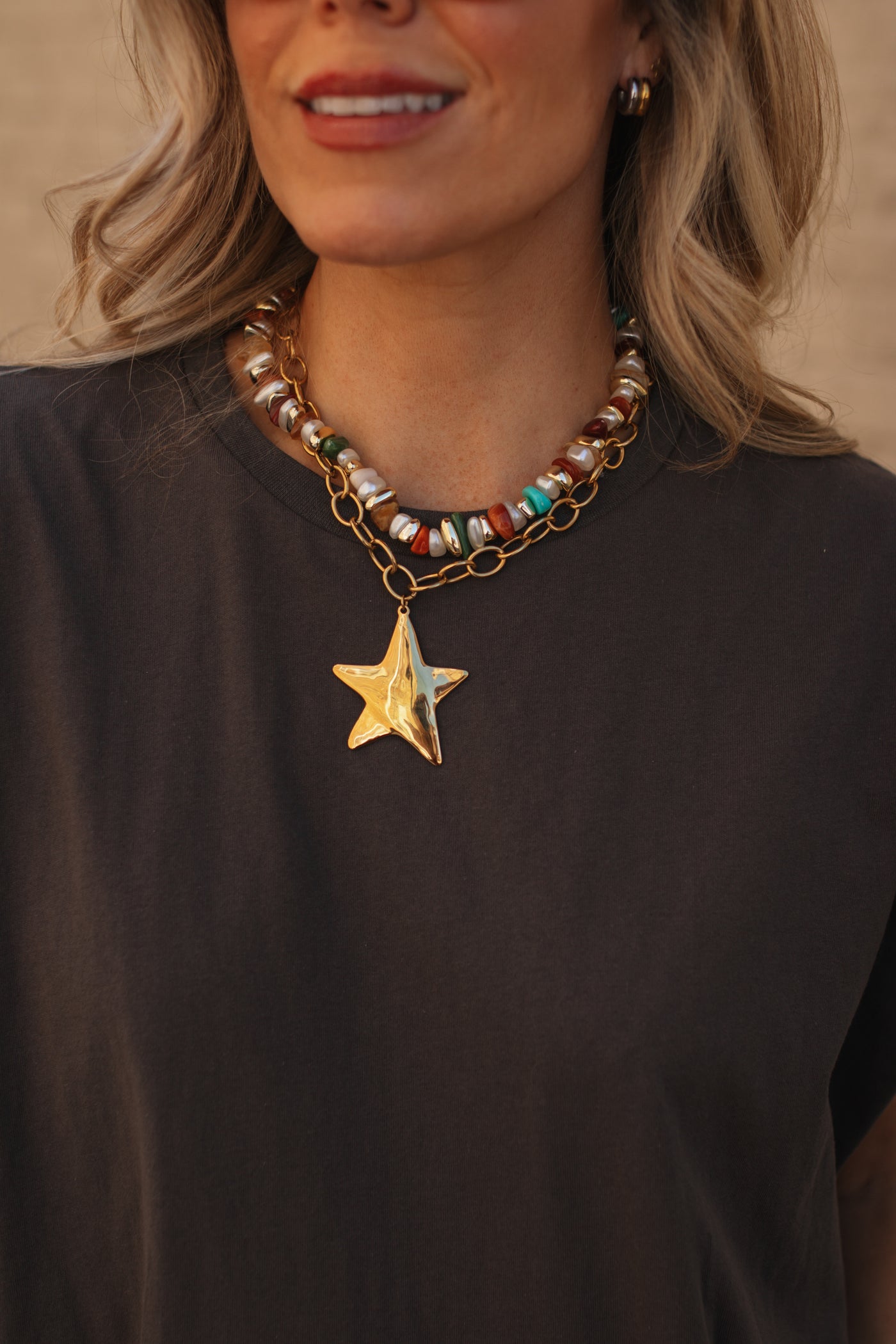 Eliza Color Crush Pearl Necklace