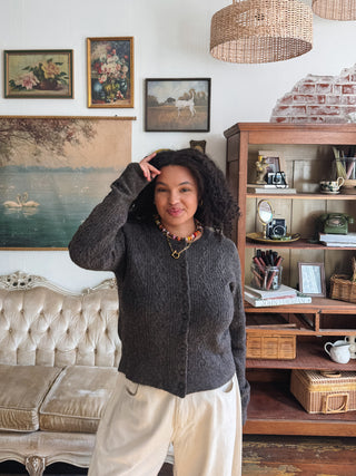 Blair Cable Knit Cardigan