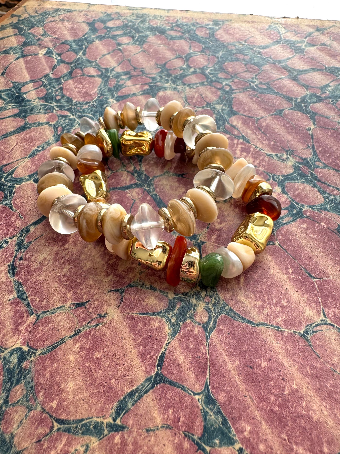 Mimi Cream Pop Beaded Bracelet