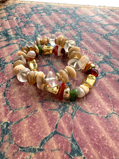 Mimi Cream Pop Beaded Bracelet