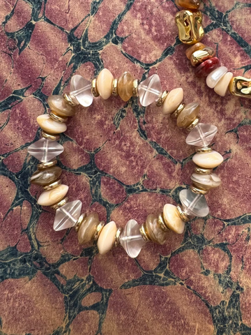 Mimi Cream Pop Beaded Bracelet