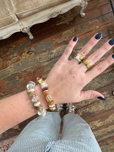Mimi Cream Pop Beaded Bracelet