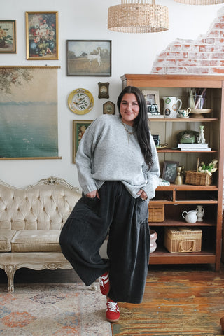 Parker Pull On Gauze Barrel Pant