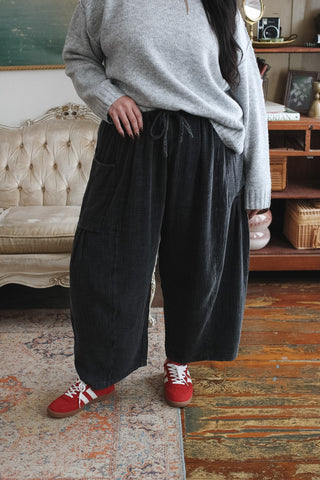 Parker Pull On Gauze Barrel Pant