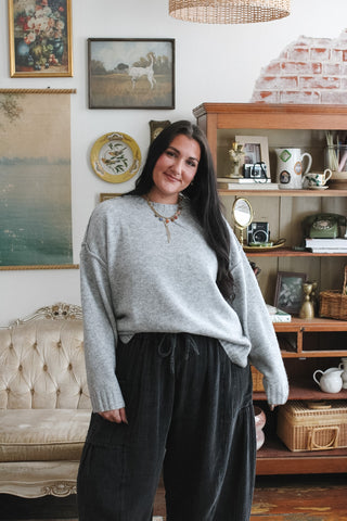 Parker Pull On Gauze Barrel Pant