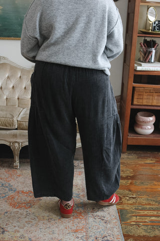 Parker Pull On Gauze Barrel Pant