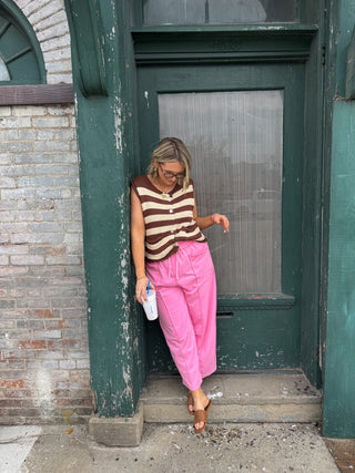 Camden Knit Barrel Pants
