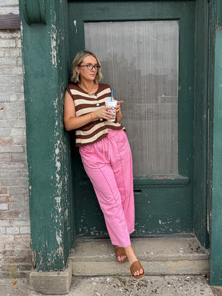 Camden Knit Barrel Pants