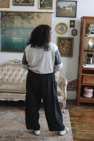 Parker Pull On Gauze Barrel Pant