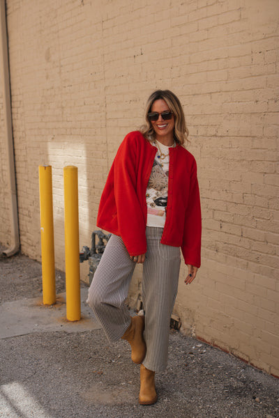 Amelia Lightweight Sherpa Jacket